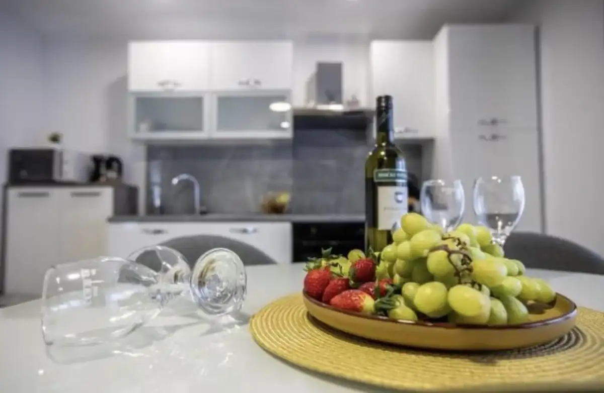 Apartman 1 · detalj dobrodošlice